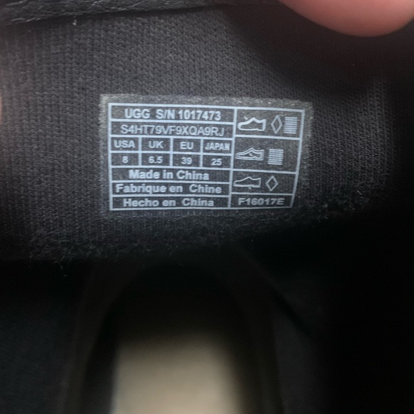 UGG Stephanson Black Tassel Rain Boot - Picture 5 of 11